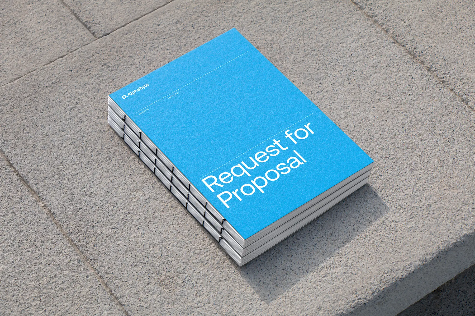 stacked requested for proposal documents