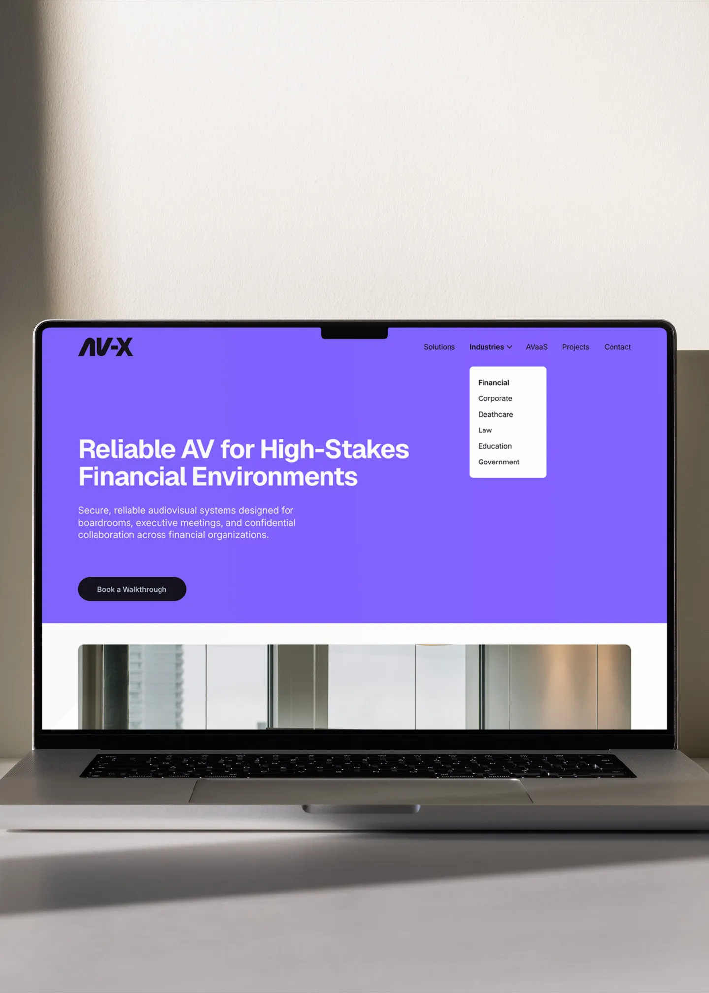 av-x website page