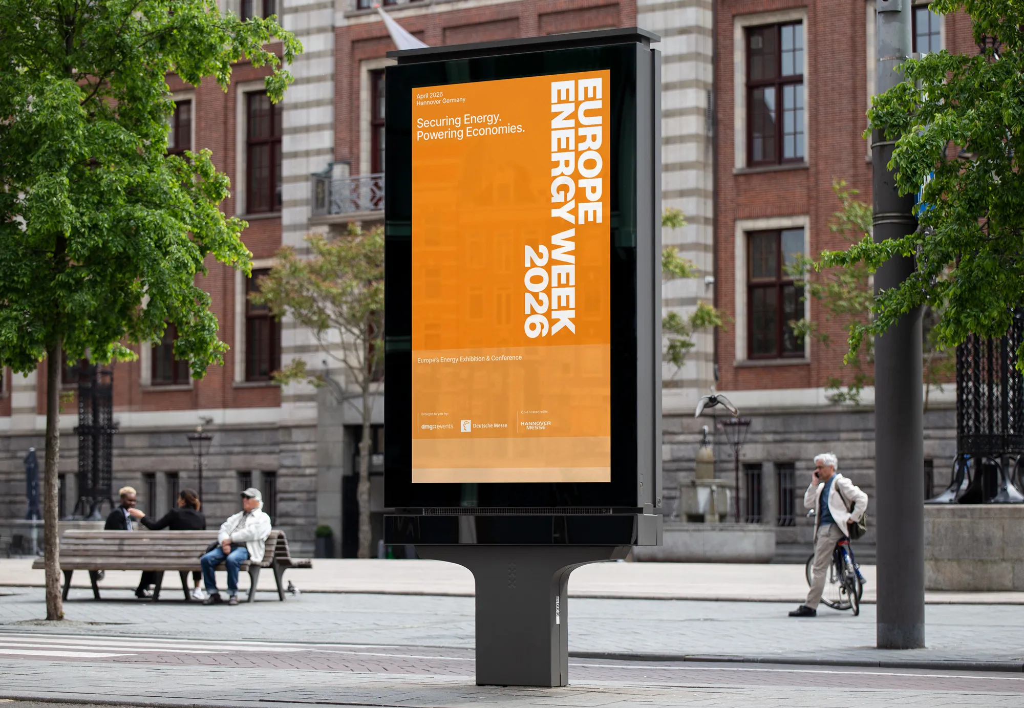 europe energy week digital street ad