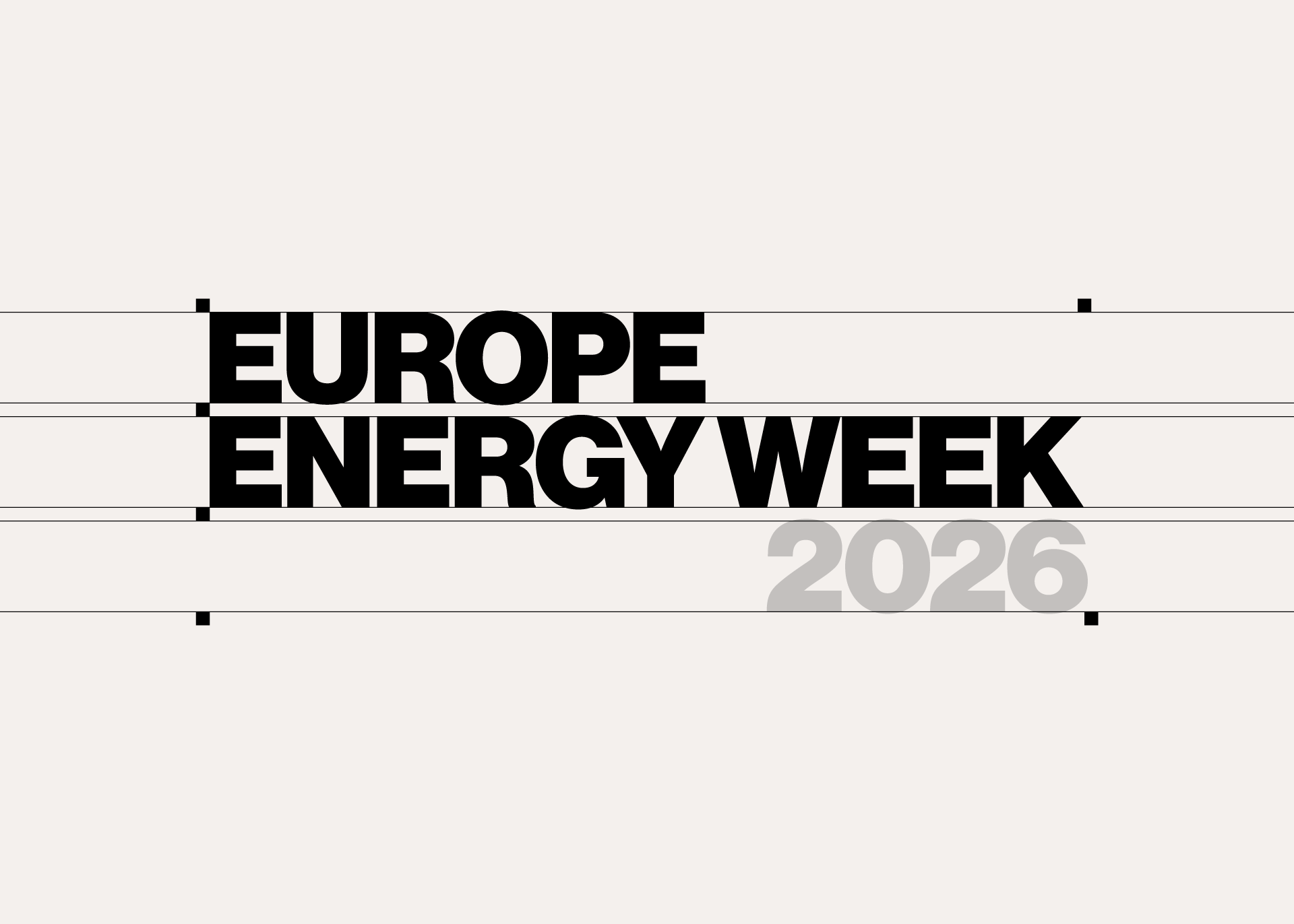 europe energy week logo break down with year