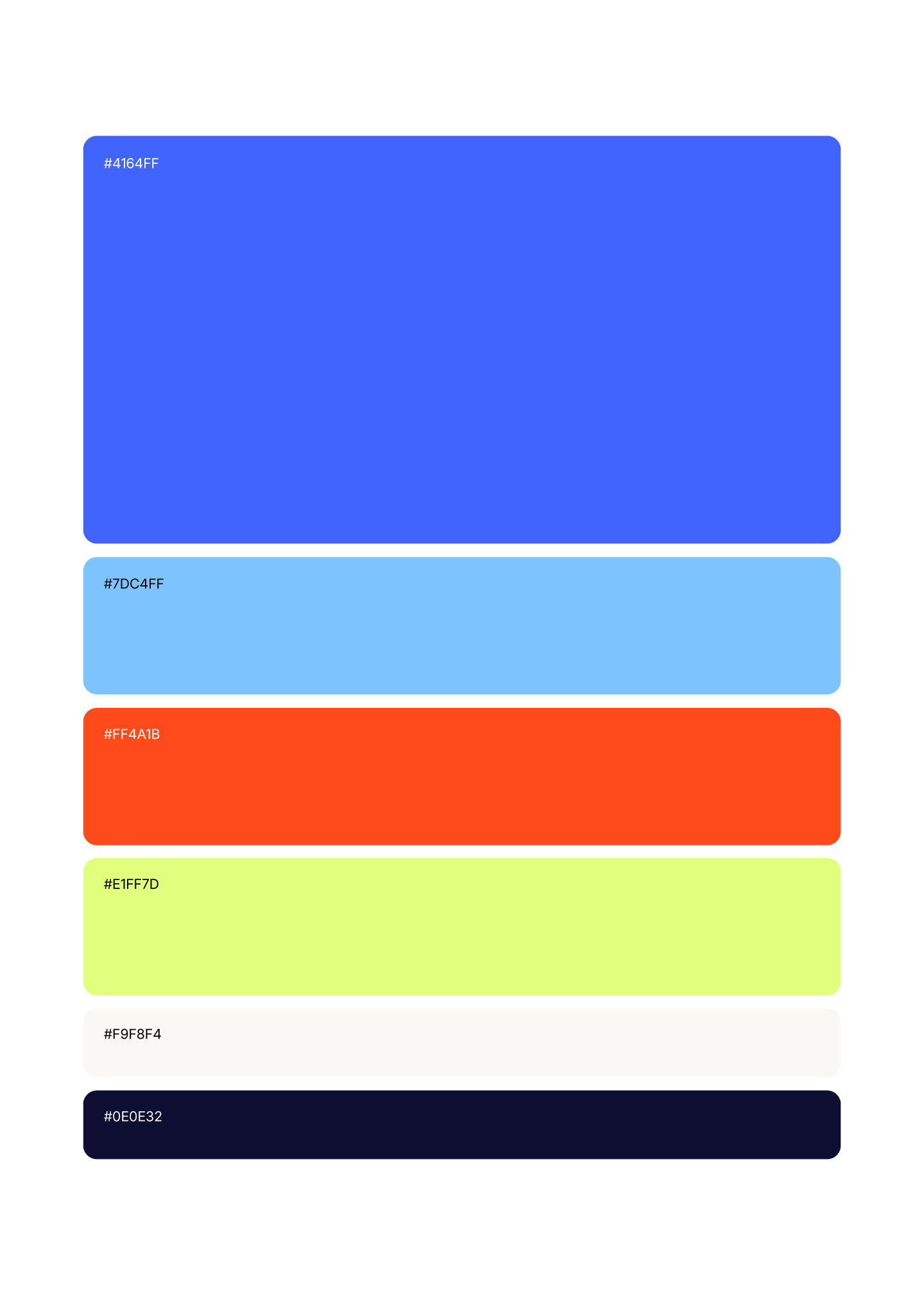 colour palette