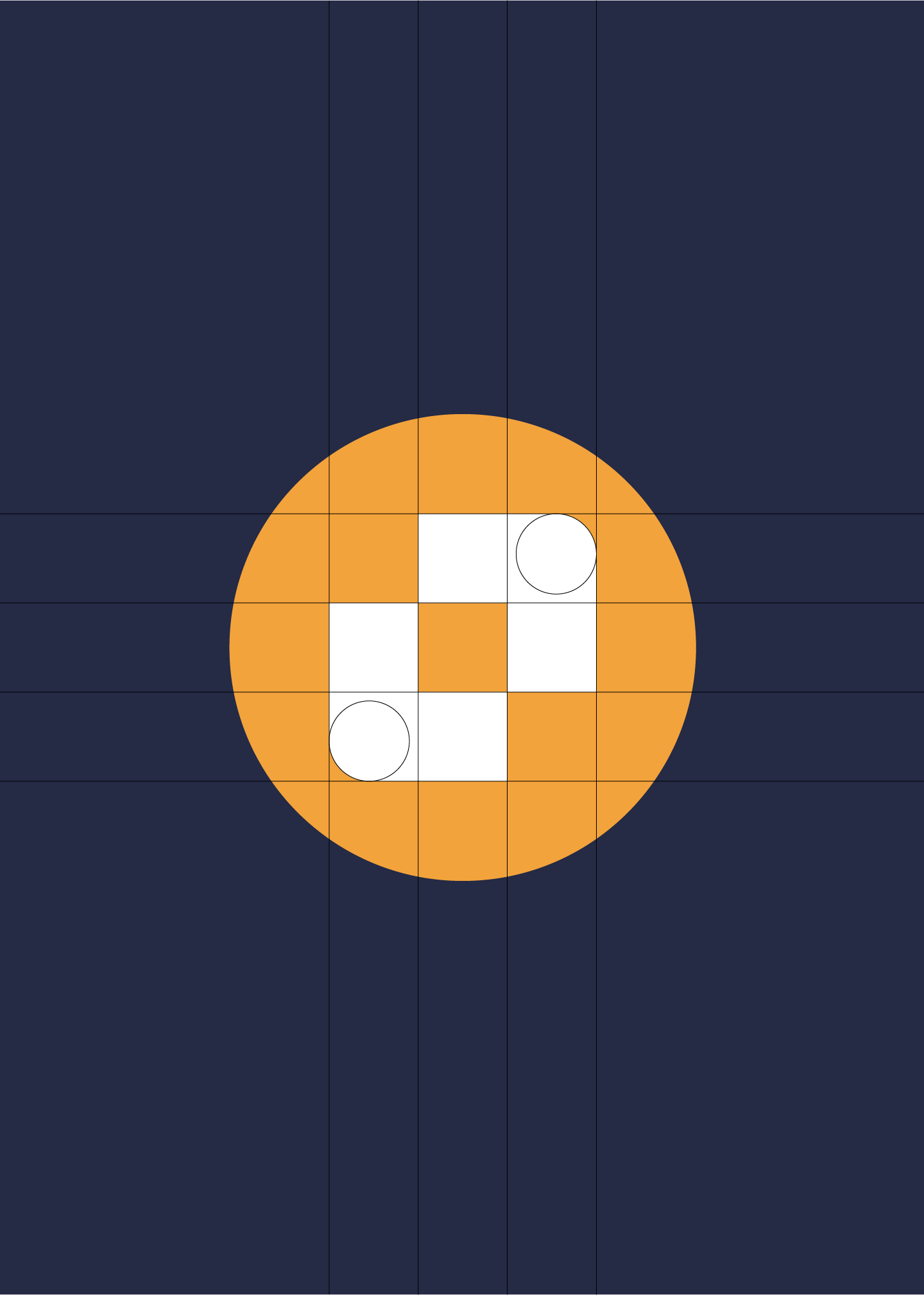 technical drawing of localcoin icon
