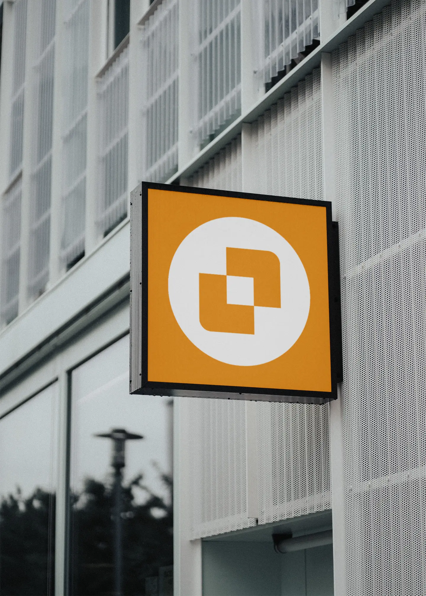 localcoin square signage on building