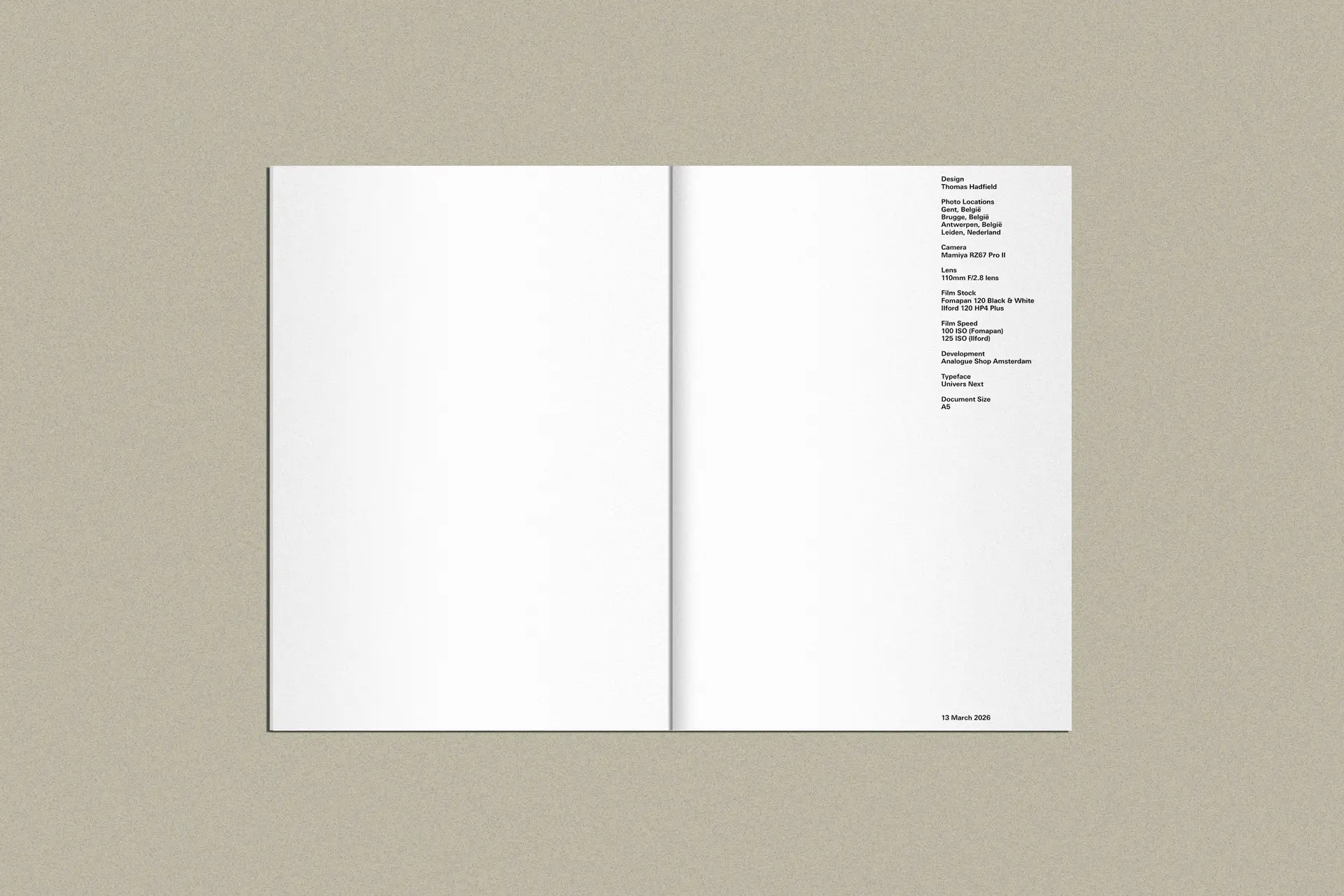 inside spread of Medium book